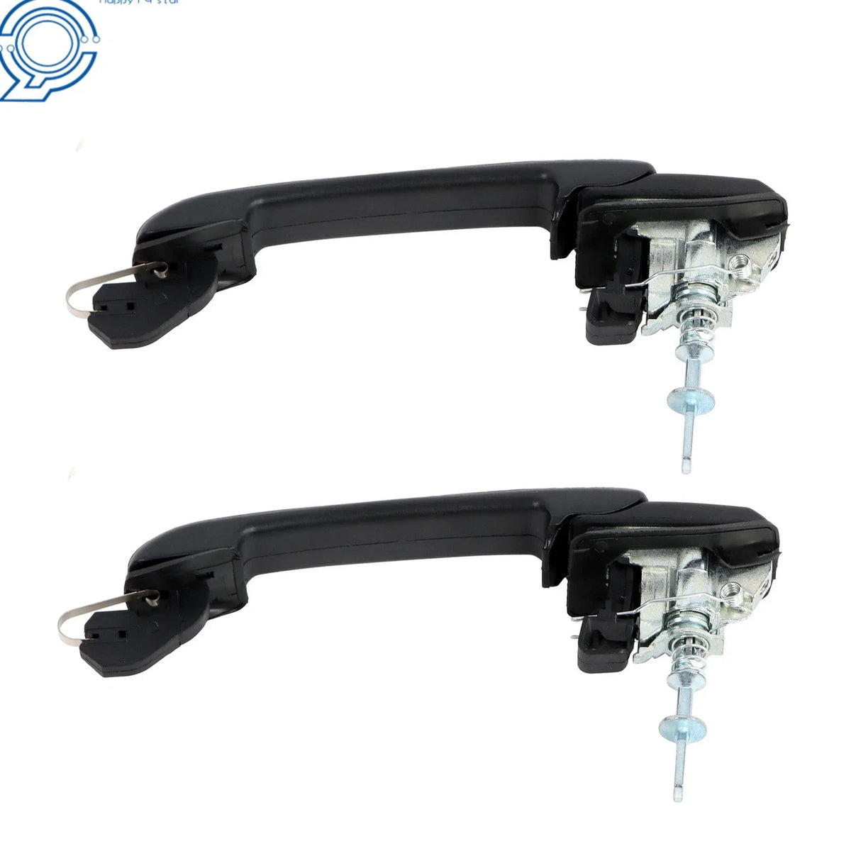 Set of 2 Outside Door Handles for VW Jetta Golf (1993–1999) W/ Keys