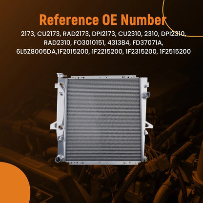3 Row Aluminum Radiator for Ford Explorer 4.0L V6 (1998–2001) CU2310 RAD2310