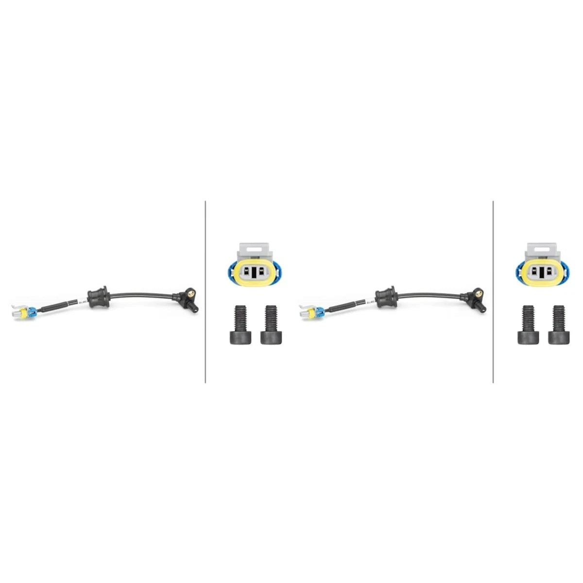 Set of 4 ABS Speed Sensors for Hella (SET-H57230040331)