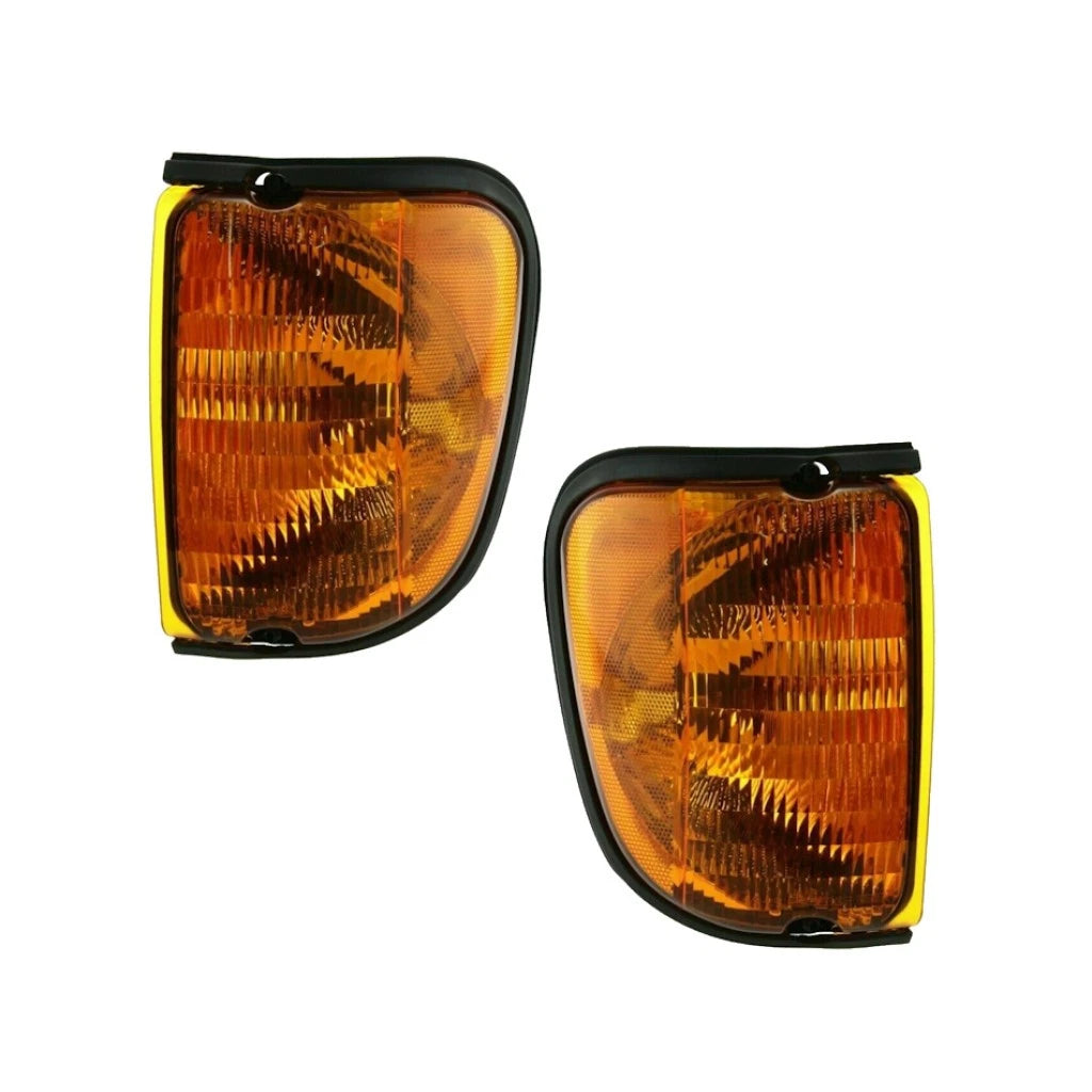 Pair of Parking/Signal Marker Lights for Ford Econoline (2003) FO2520173, FO2521173
