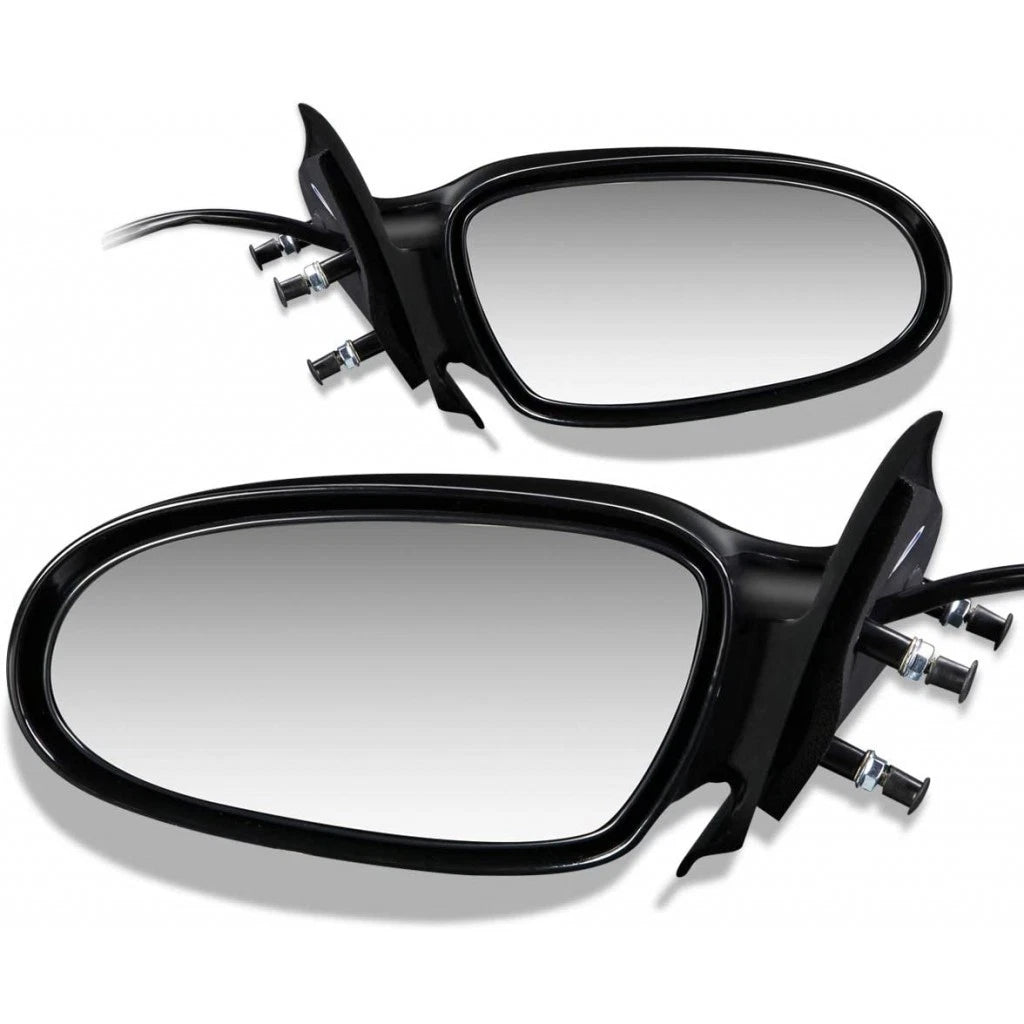 Door Mirror Pair for Saturn SW2 (1996–2001) PLX-M0-2010232-CL360A5, GM1320207, GM1321207