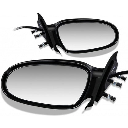 Door Mirror Pair for Saturn SW2 (1996–2001) PLX-M0-2010232-CL360A5, GM1320207, GM1321207