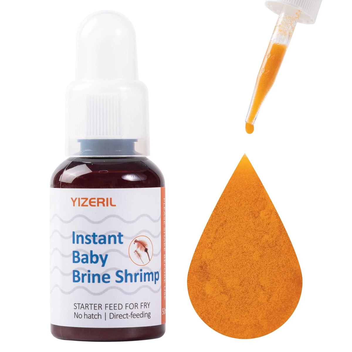 Instant Baby Brine Shrimp Fish Food 1.69 Fl Oz (Pack of 1)