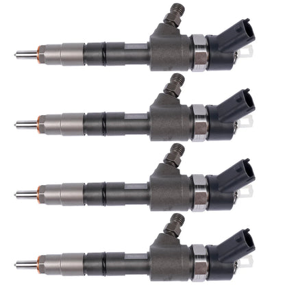 4X Fuel Injectors 0445110507 for Yanmar Engine 3.3L (4TNV88C, 4TNV98, 4TNV98-CWBV)