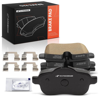 Set of 4 Rear Side Ceramic Brake Pads for BMW Z4 (2009–2016)