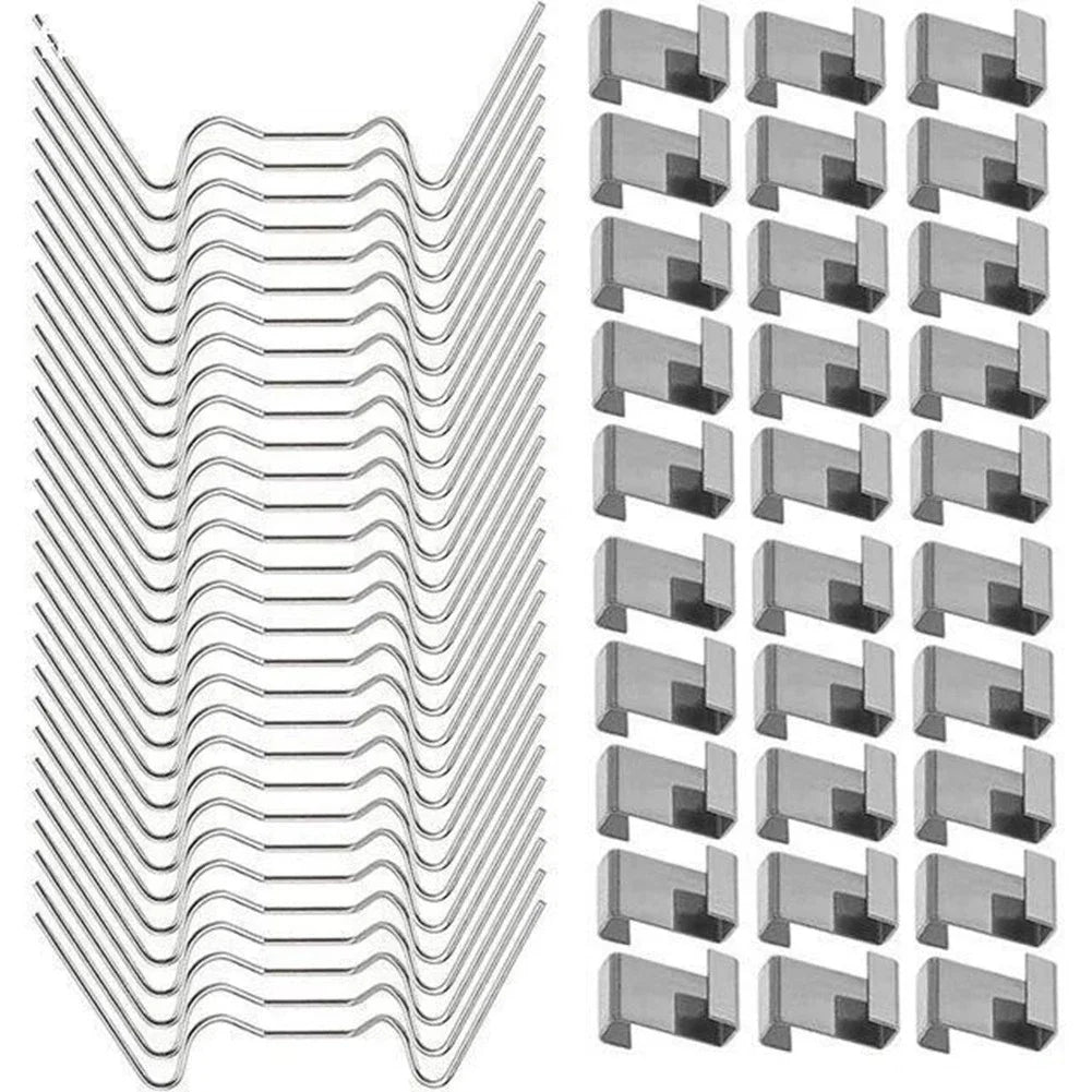 50pcs Greenhouse Glass Clips for Fitting Glass Pane Accessories