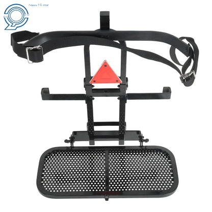 Foldable Golf Cart Rear Seat Bag Rack for EZGO/Club Car/Yamaha (Universal)