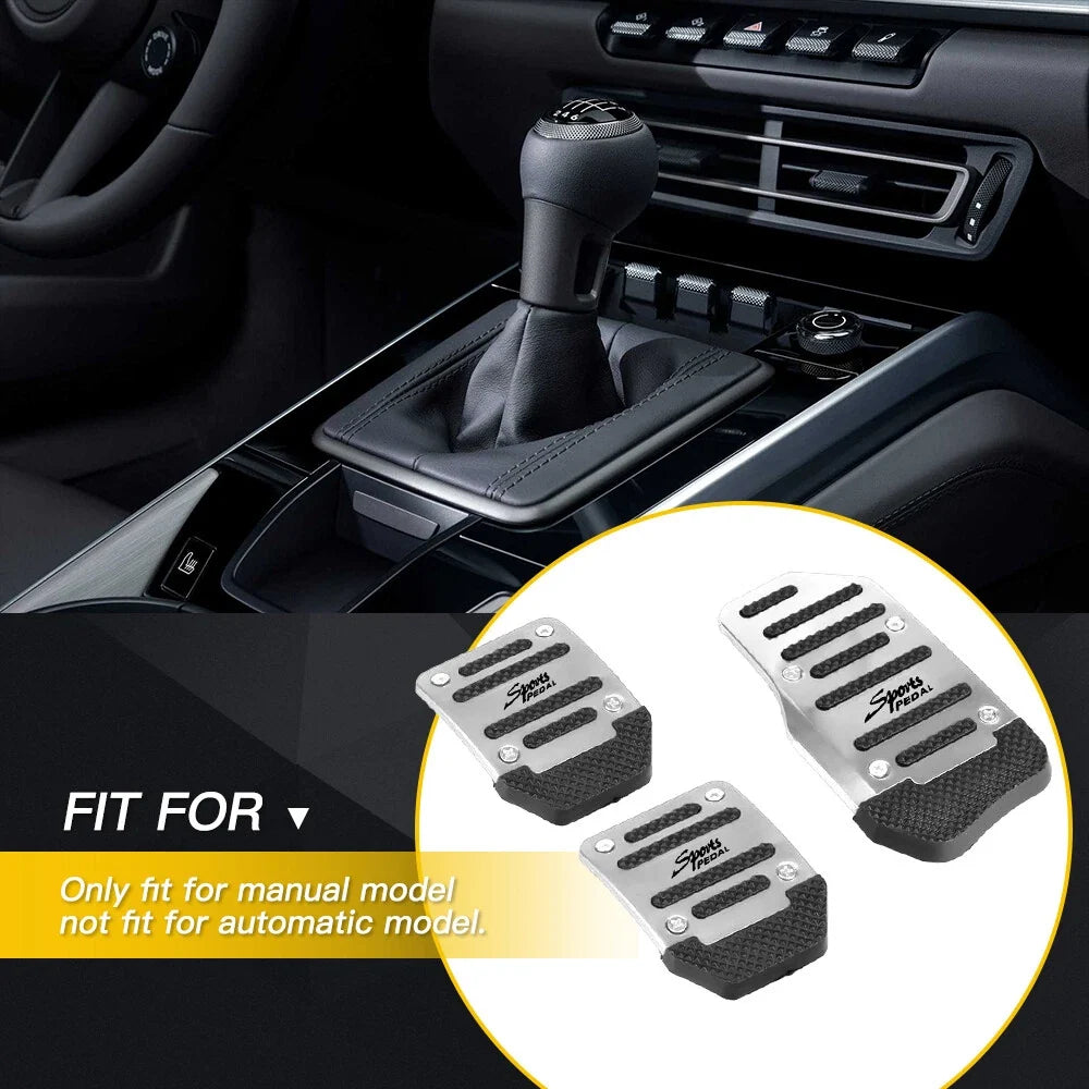 Non-Slip Manual Transmission Brake Pedal Pad Cover for Car