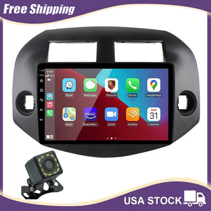10.1" Android 12 Car Stereo for Toyota RAV4 (2007–2011) Carplay Camera