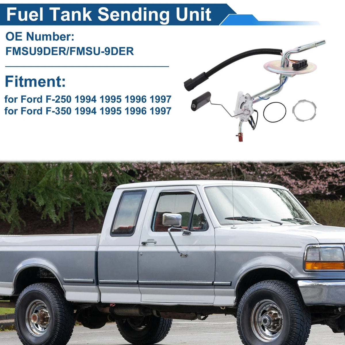 Fuel Level Sending Unit Module for Ford F-250 (1994–1997) No.FMSU9DER