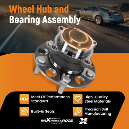 5 Bolt Rear Wheel Hub Assembly for Honda Accord TLX (2013–2020)