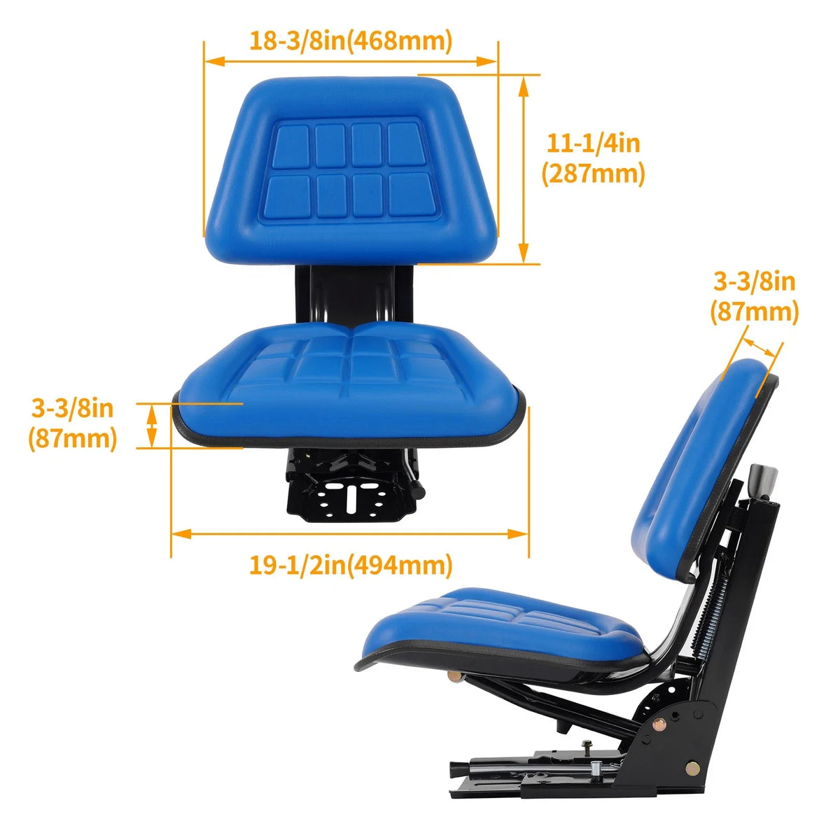 Suspension Seat for Ford 2600 2610 3000 3600 3910 4000 4600 (2000–2000)