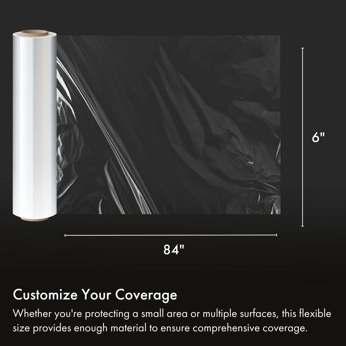 XPEL Clear Paint Protection Film Roll 6" x 84" (Self-Healing)