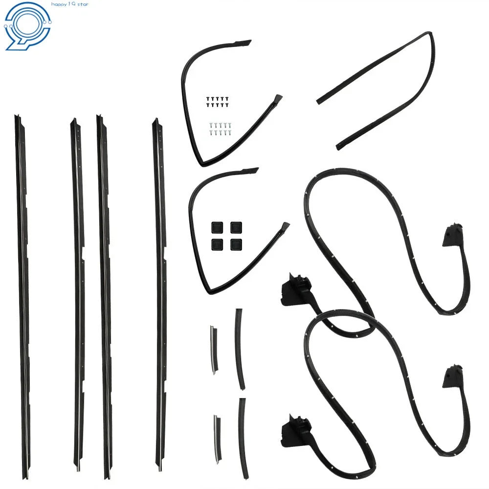 Weatherstripping Seals Kit for GMC Caballero & Chevrolet El Camino (1978–1987)