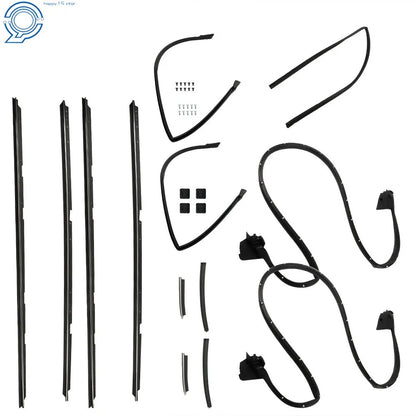 Weatherstripping Seals Kit for GMC Caballero & Chevrolet El Camino (1978–1987)