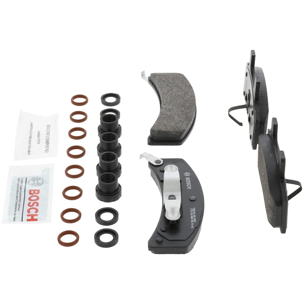 2X BP368 Brake Pad Set Front for Chevy GMC K1500 C1500 (1988–1992)