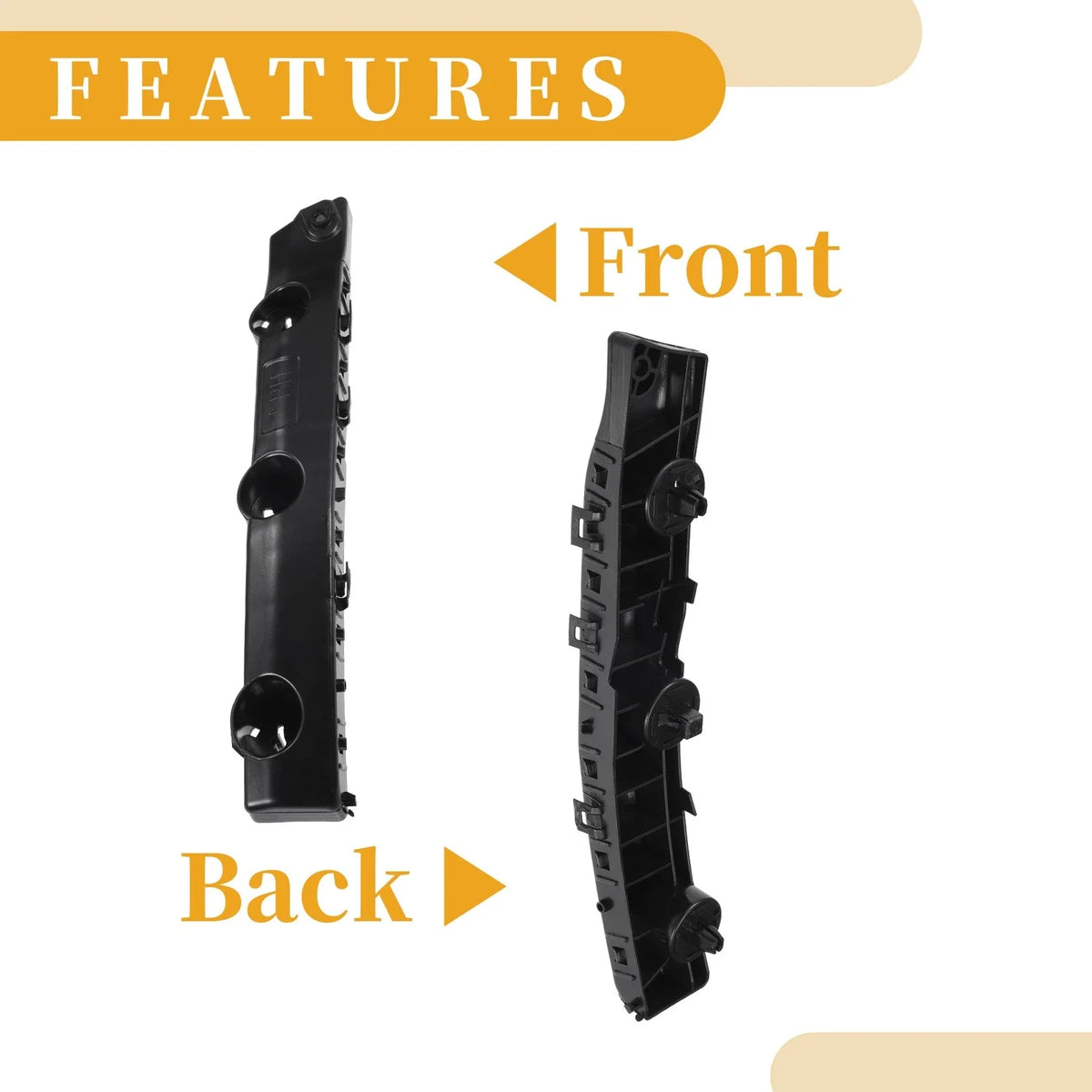 RH Front Bumper Support Bracket for Nissan Rogue (2014–2020) 1 Pc
