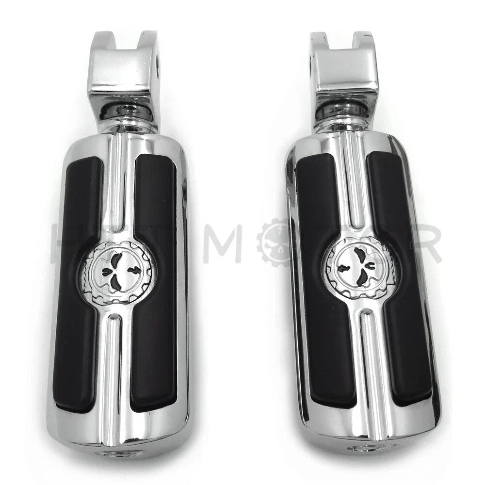 Custom Skull Footpeg for Yamaha V-Star 1100, 650, Stryker, V-Max, Virago 750