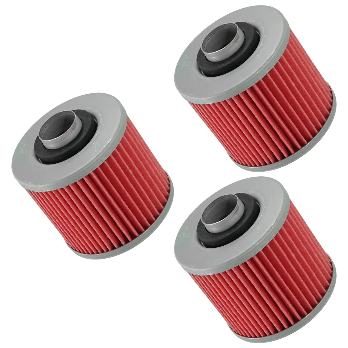3X Oil Filter for Yamaha XVS650 V-Star 650 Classic (1998–2010) FL111A1086, 5JX134400000