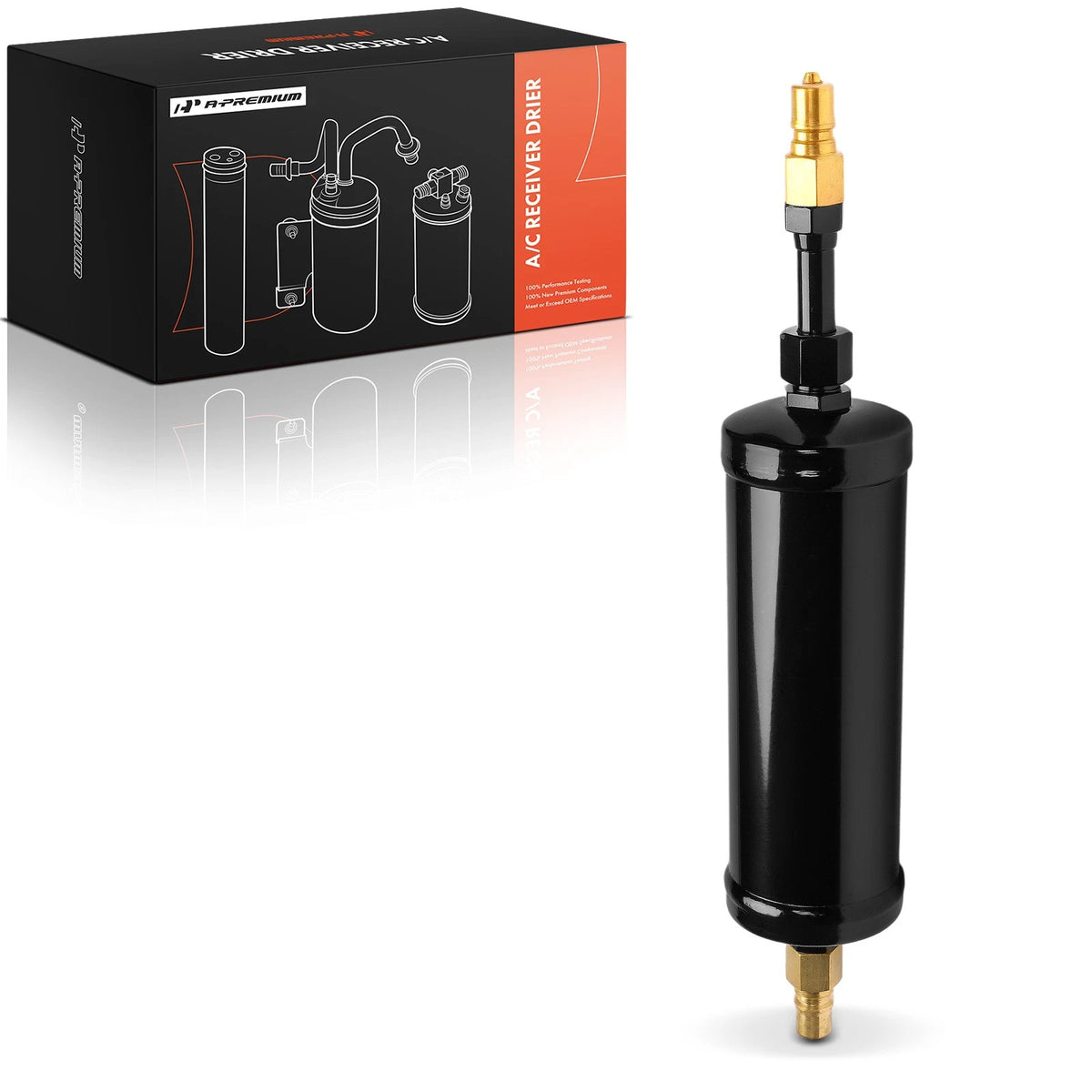 A-Premium Steel A/C Accumulator Receiver Drier for Caterpillar 730 735 740 (2003–2008)