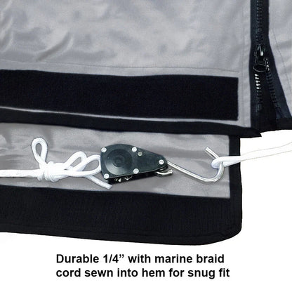 Boat Cover for Sea Boss 235 CC (Black)