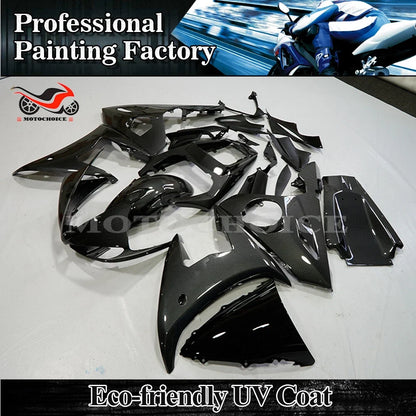 Black Carbon Fiber ABS Fairing Kit for Yamaha YZF R6/R6S