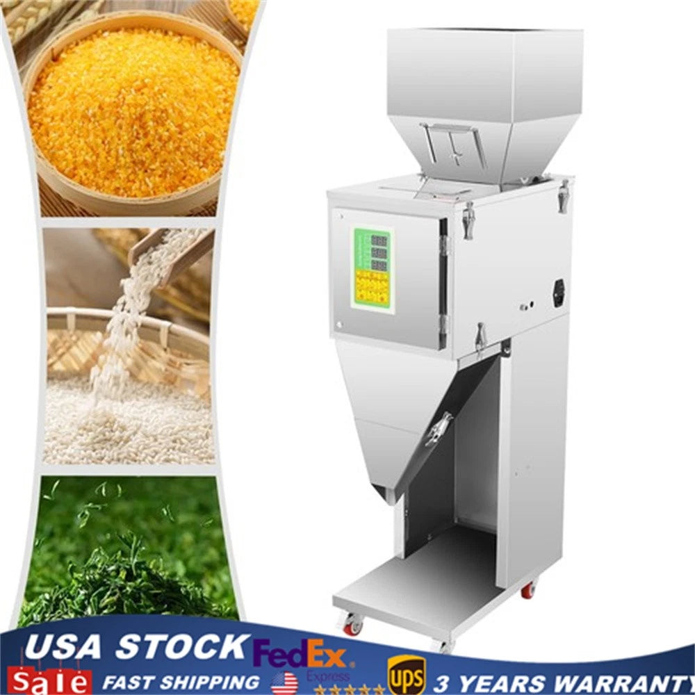 10 Auto Packing & Filling Machine Weigh Filler for Tea/Seed/Grain (110V)