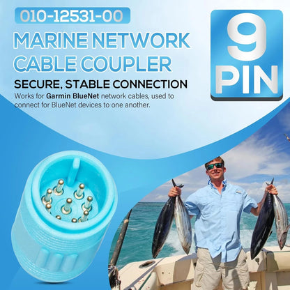 Marine Network Cable Coupler for Garmin BlueNet (010-12531-00)