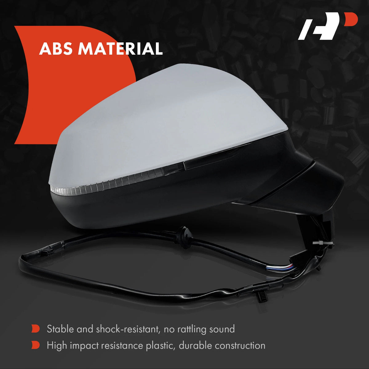 A-Premium Pair Power Mirrors for Audi Q5 SQ5 (2018–2023) 80B857409C9B9, 80A857527GRU