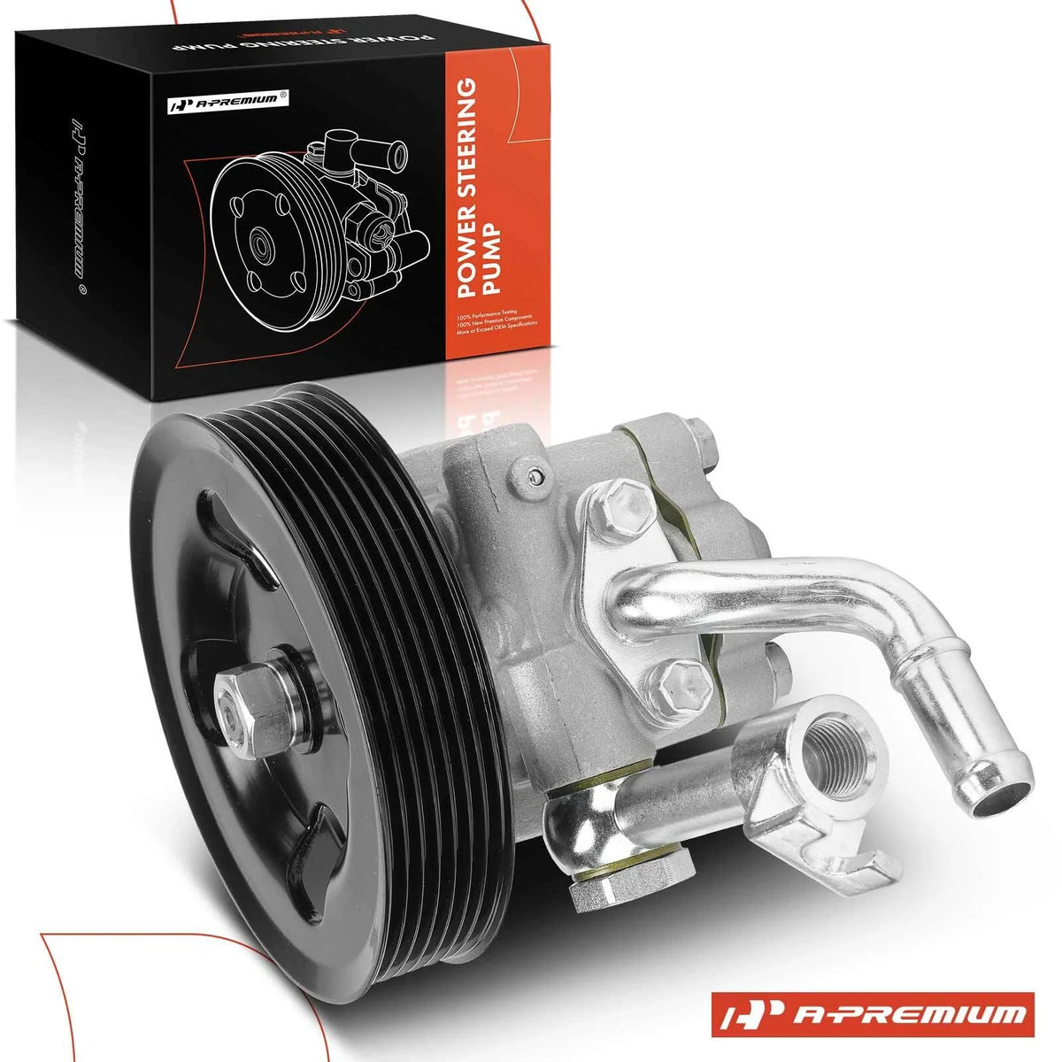 Power Steering Pump with Pulley for Nissan NV1500 NV2500 (2012–2021)