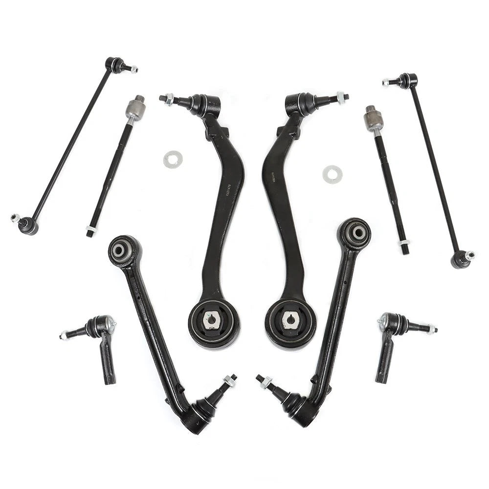 Set of 10 Front Lower Control Arms Tie Rods Sway Bars for Chevy Camaro (2010–2015) BCK33374K