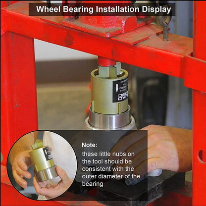Wheel Bearing Driver Press Tool for Polaris RZR 900 1000 Turbo (2015–2023)