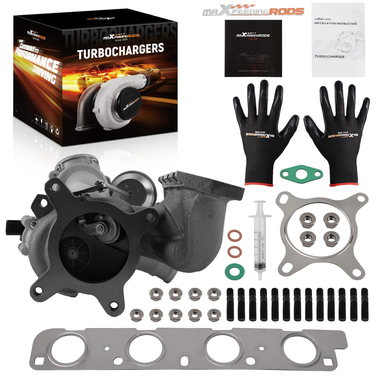 Turbo Kit for VW Passat Jetta Golf GTI Audi A3 Q3 TT 2.0L (2006–2016)