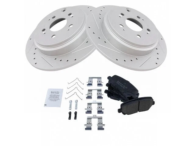 Brake Pad and Rotor Kit for Acura ZDX (2010–2013) 81742QKBM