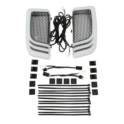 Fairing Lower Grilles LED Turn Signals for Harley Street Road Glide (2014–2023)