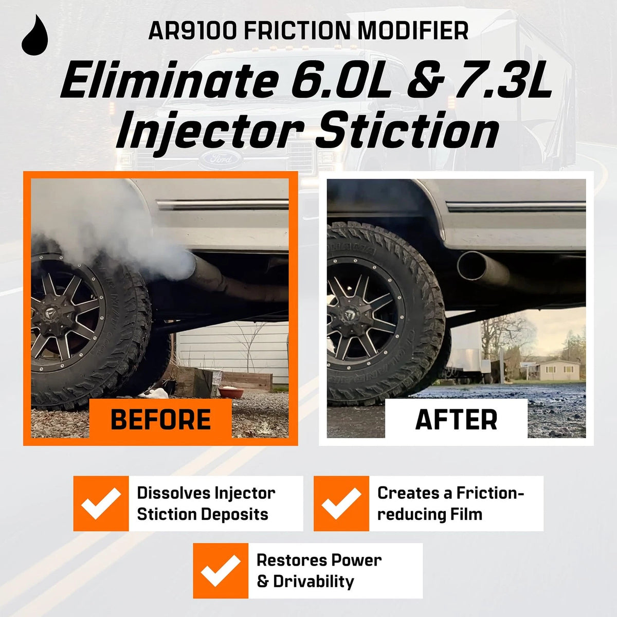 Oil Additive for All Vehicles (Boost Powerstroke Cold Starts & Fix Injectors)