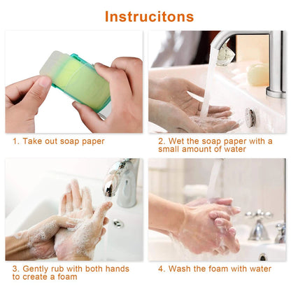 2X Hand Washing 100 Count Sheets for Automotive Use (Pack of 2)