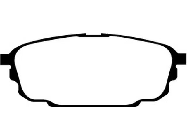 Rear Brake Pad Set for Mazda Protege (2001–2003) ZJ975XK