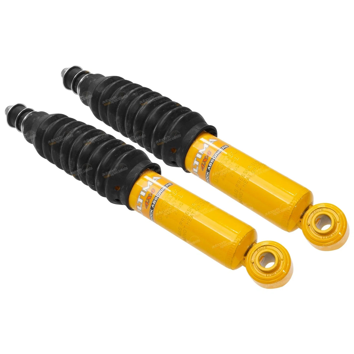 2 x Front Gas Shock Absorbers for Hilux 4wd (1989–2005)