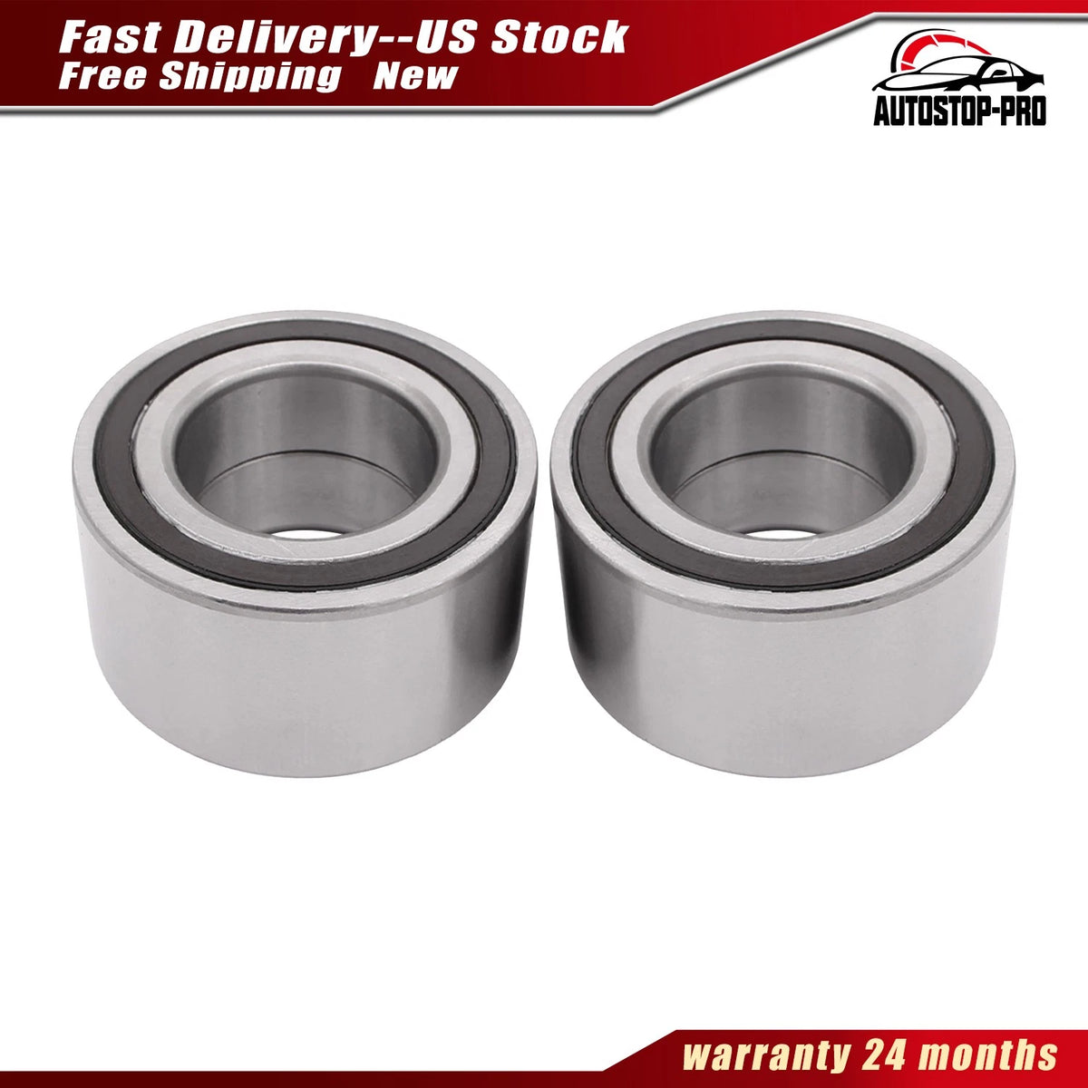 1 Pair Rear Wheel Bearing for Jeep Grand Cherokee (For 510116, GRW25, WB000050)