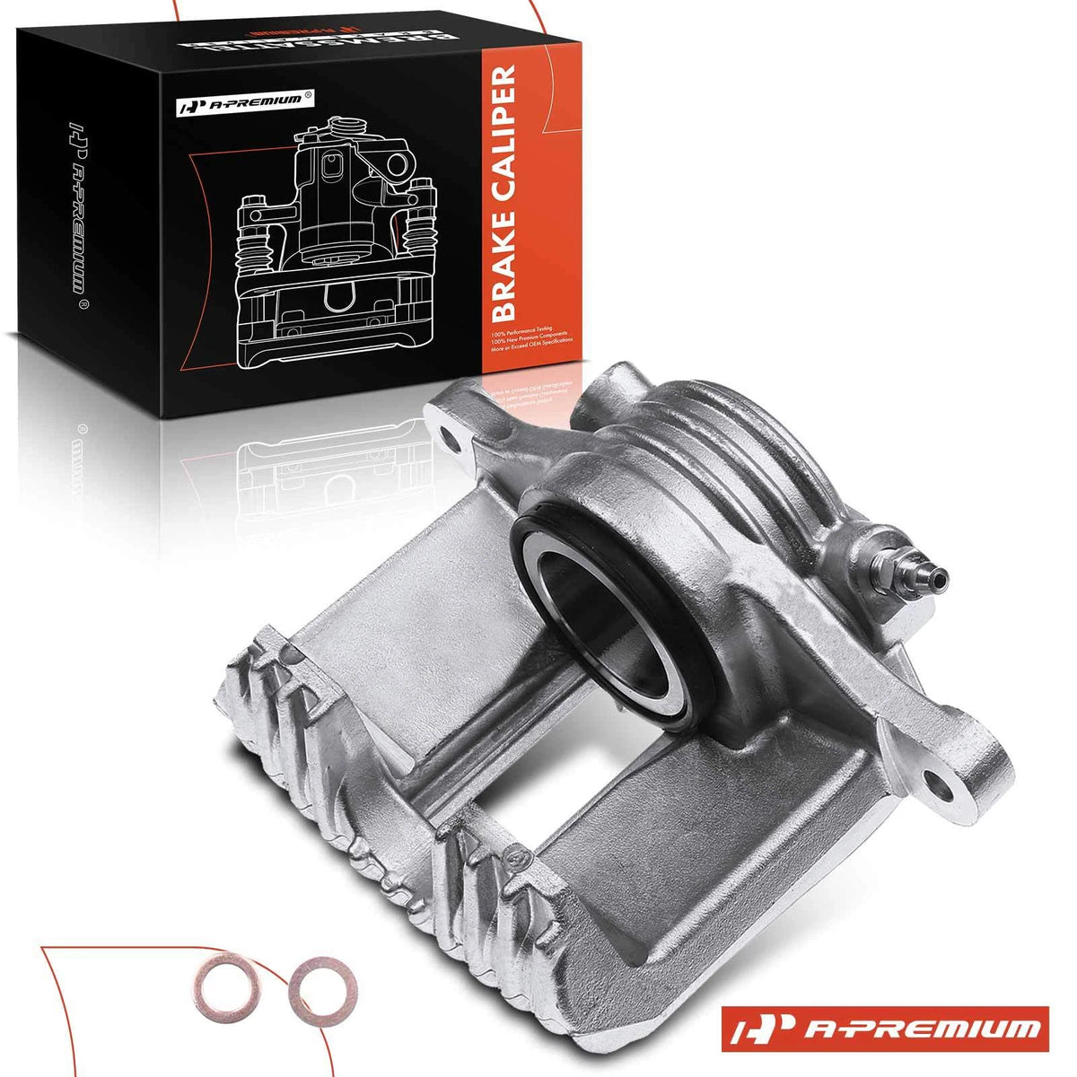 Front Left Disc Brake Caliper for Chevy Corvette (1984–1987) 14105945, 18-4184