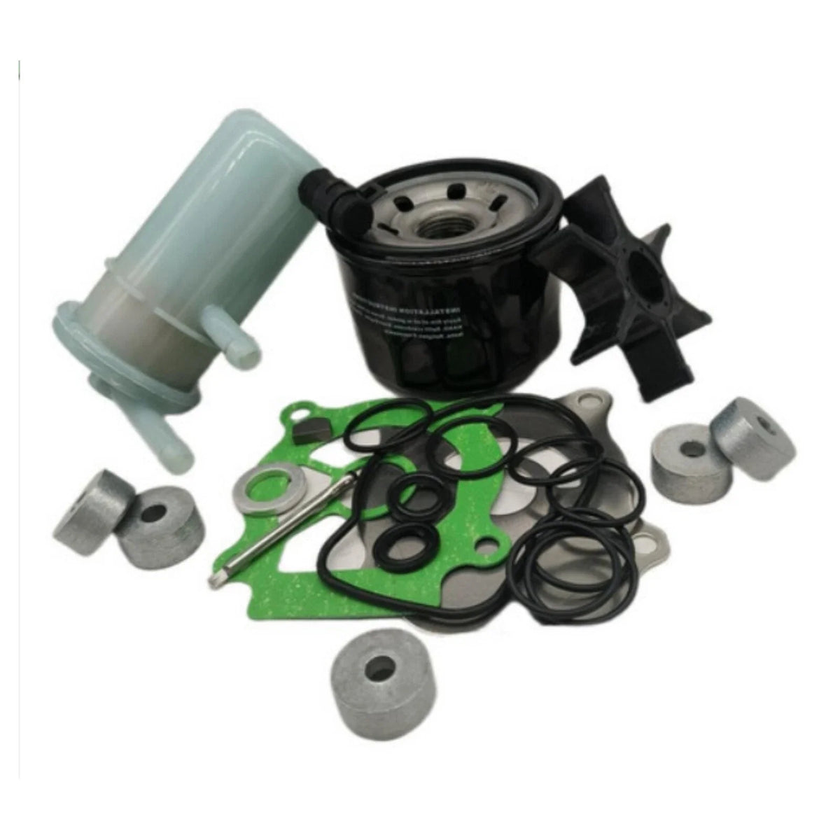 Maintenance Service Kit for Suzuki DF20 DF25 Outboard (17400-95870, 17461-96303)