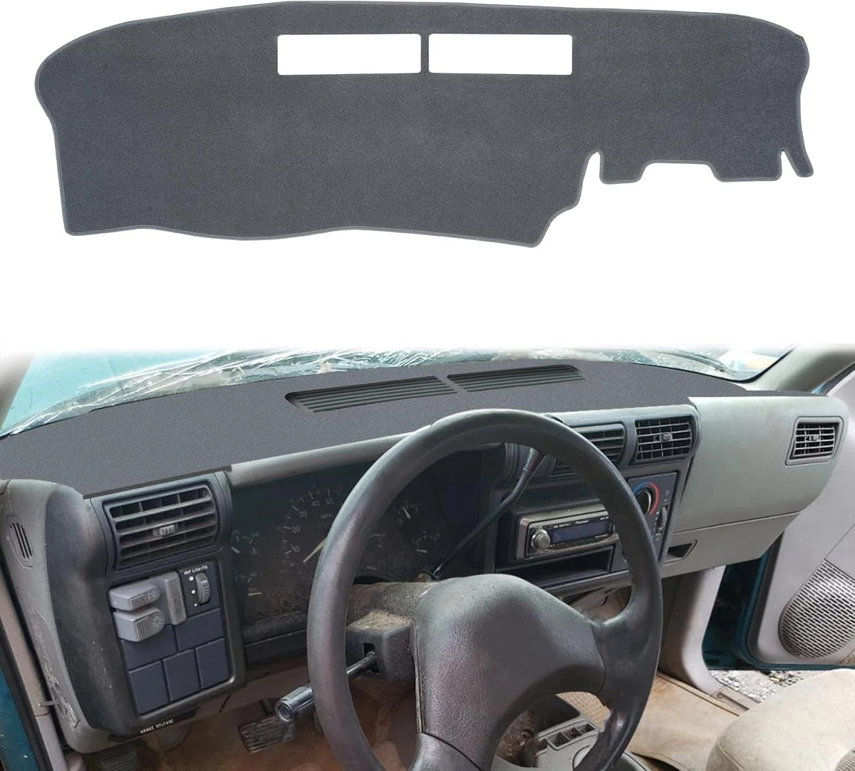 Dashboard Cover Mat Pad for Chevrolet S10 (1994–1997) JZS10ZGD9497G