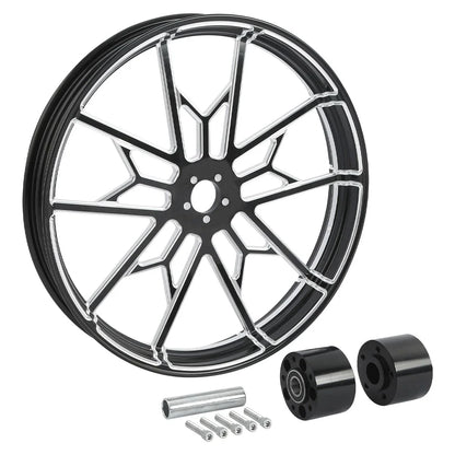 23" Front Wheel Rim & Dual Disc Hub for Harley Street Road Glide (1997–2021)
