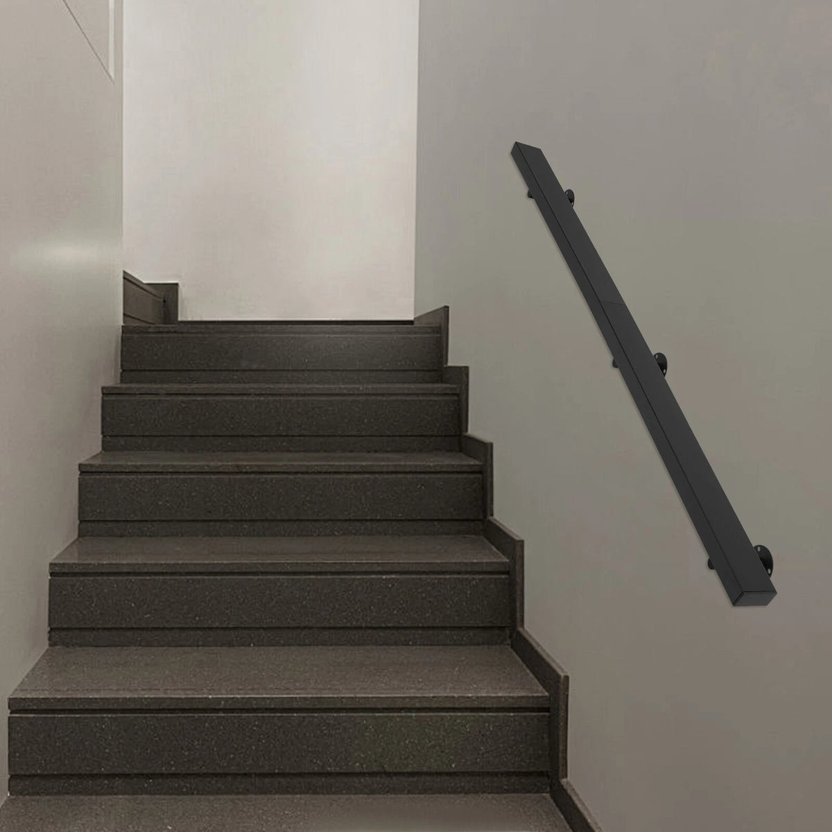 Stainless Steel Stair Railing Kit for Indoor & Outdoor Staircase