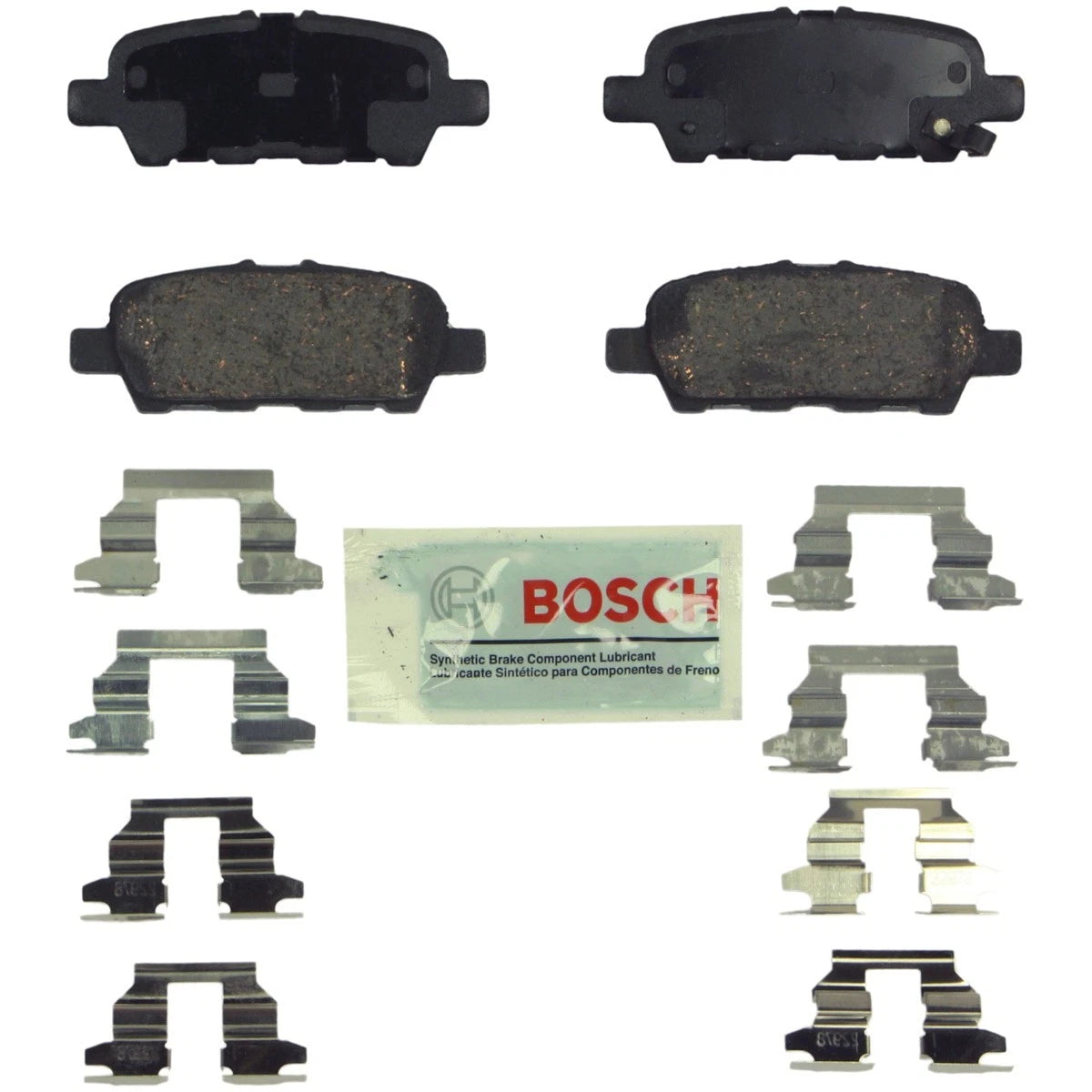 2X BE905H Brake Pad Set Rear for Nissan 350Z INFINITI FX35 FX45 (2002–2005)