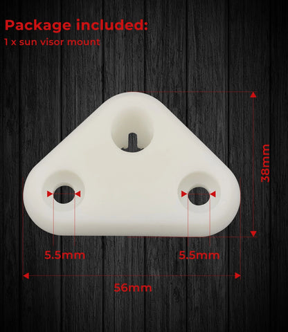 Driver Left Side Sun Visor Clip for Subaru Forester (2013–2019)