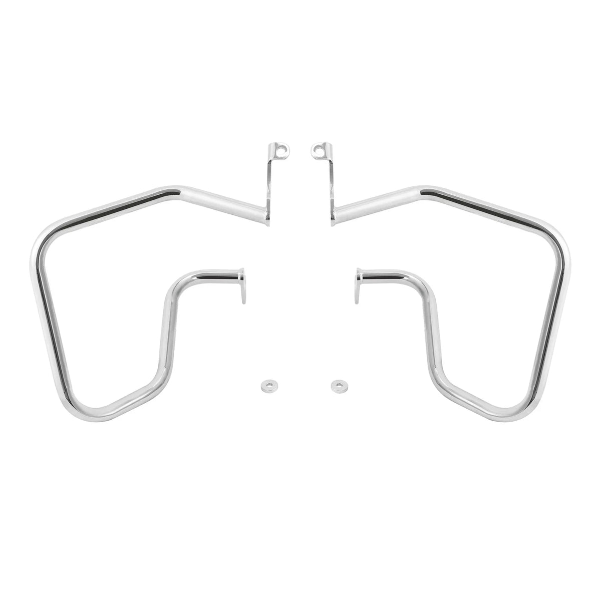 Chrome Saddlebag Guards Crash Bars for BMW R18 B Transcontinental (2021–2025)