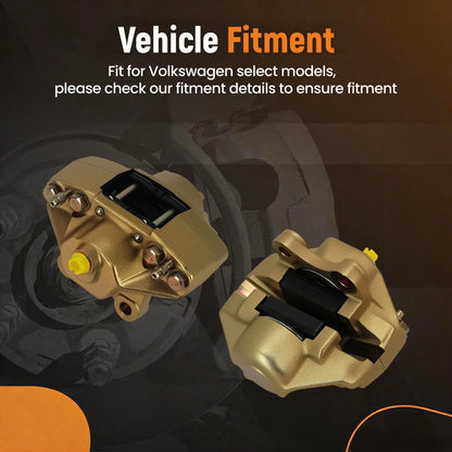 Front Brake Calipers for Volkswagen Beetle/Fastback/Squareback (1966–1974)