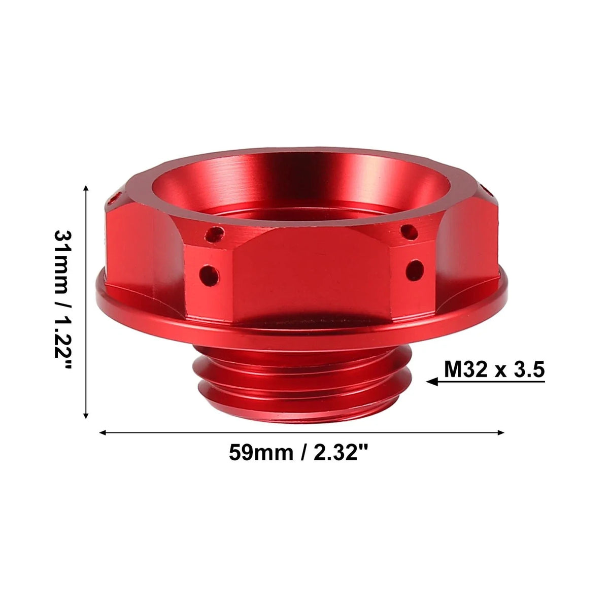 Gas Engine Oil Filler Cap for Subaru Impreza, Outback, Legacy (2000–2023)
